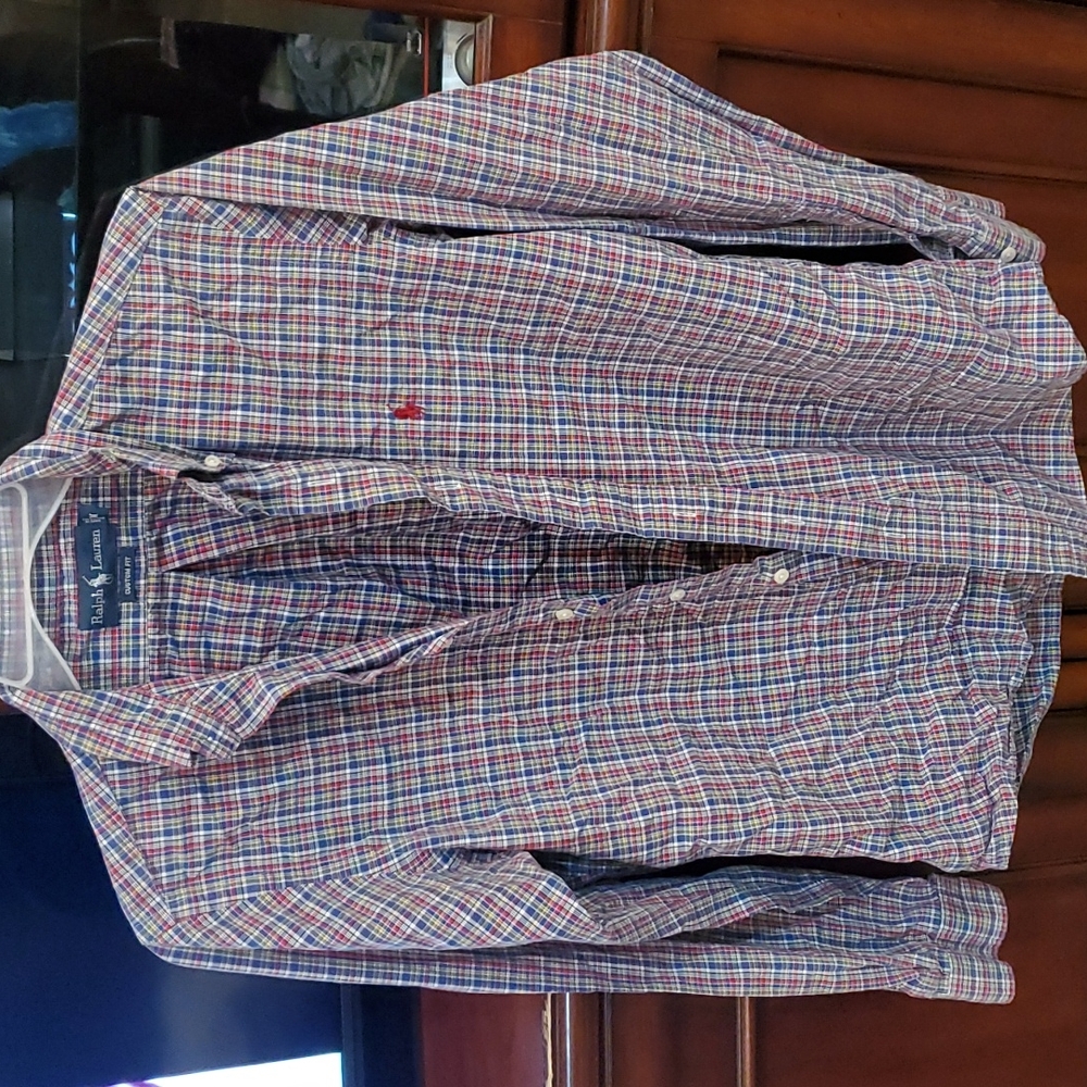 3 / $10 Ralph Lauren long sleeve button up medium